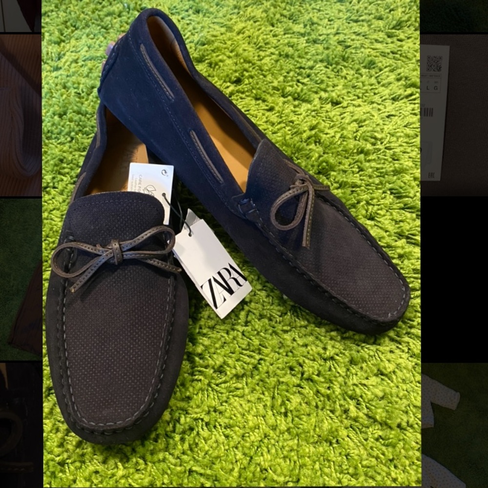 Black slip ons